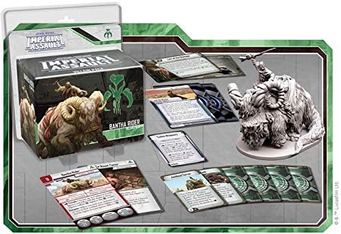 Fantasy Flight Games , Imperial Assault Villain Pack Bantha Rider , Board Game , Ages 14+ , 2-5 Play
