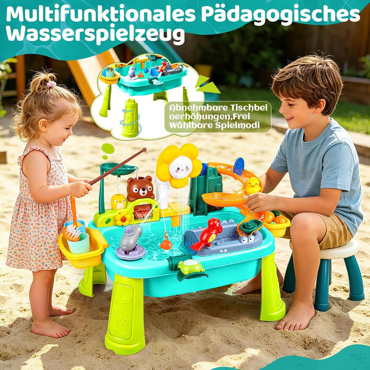 Kinder Spülbecken, Kinderwaschbecken mit Wasserkreislauf, Waschbecken Kinder mit Wasserfunktion, Was