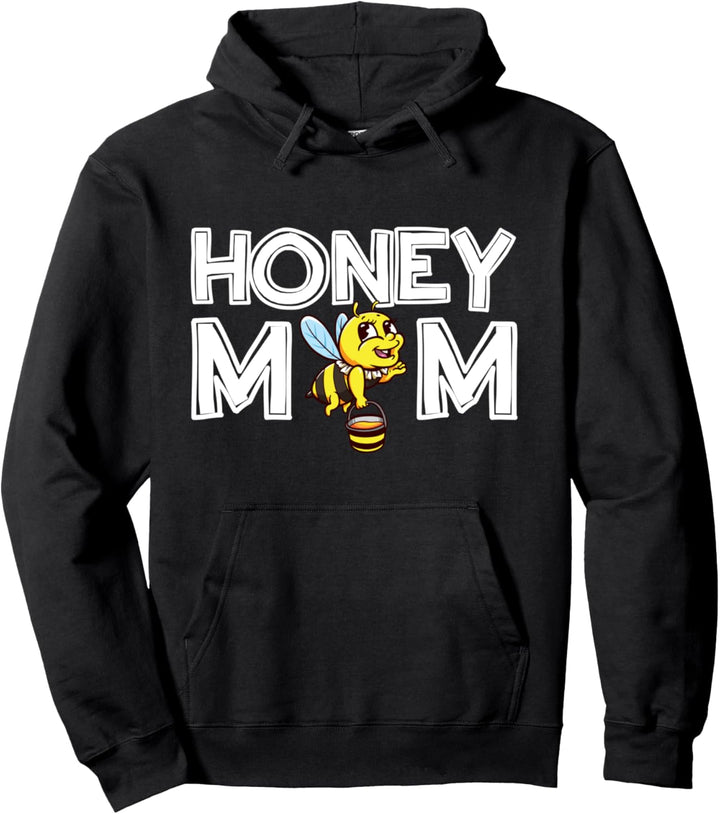 Damen Honey Mom Mama Mutter Muttertags Geschenk Honig Bienen Pullover Hoodie