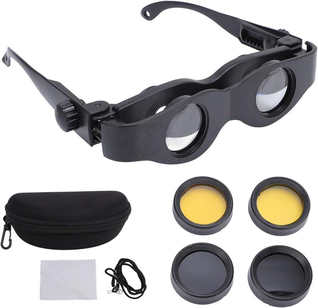 Optisches Fernglas, Opernglas mit 3-fachem Zoom, Fernglas mit Polarisierter Linse, Angelfernglas-Wer