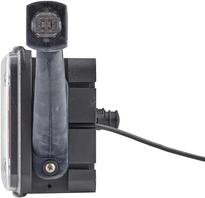 HELLA - Heckleuchte - Hybrid - 24V - Anbau/geschraubt - Lichtscheibenfarbe: glasklar - Stecker: Easy