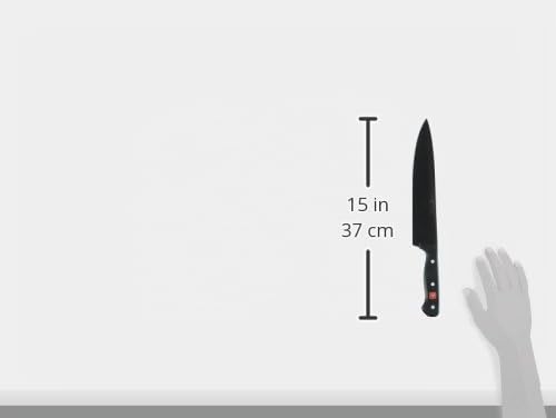 WÜSTHOF Gourmet Kochmesser 23 cm, Schwarz Schwarz 23 cm Kochmesser, Schwarz 23 cm Kochmesser
