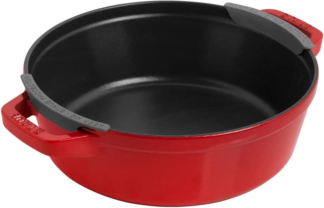 Staub La Cocotte Round Cast iron Casserole baking dish - SET OF 3 PIECES