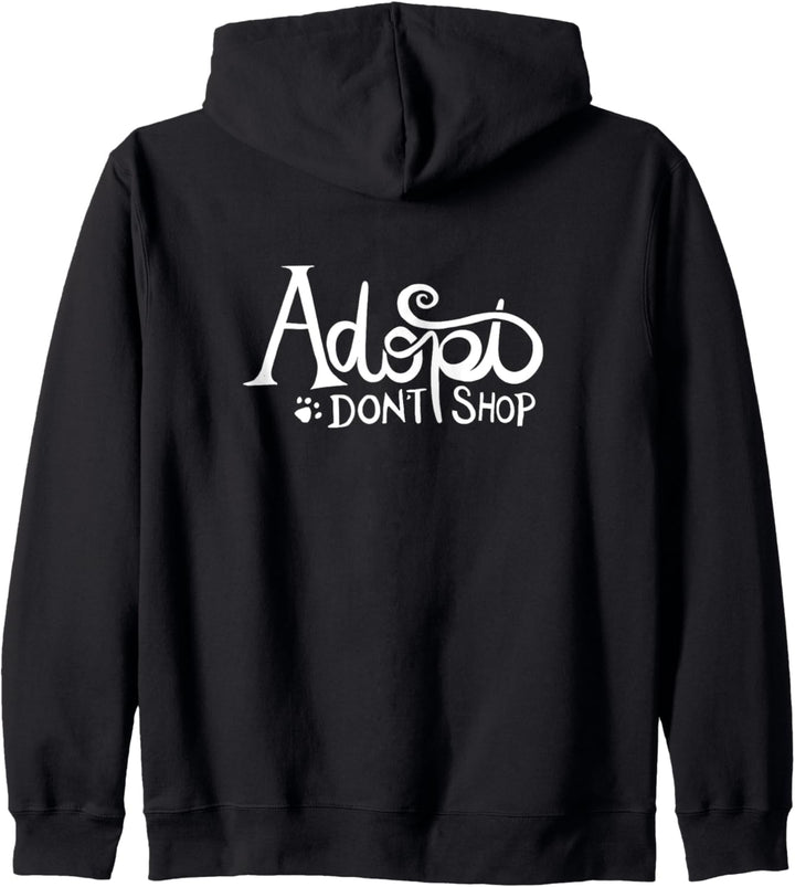 Adopt don't shop Kapuzenjacke