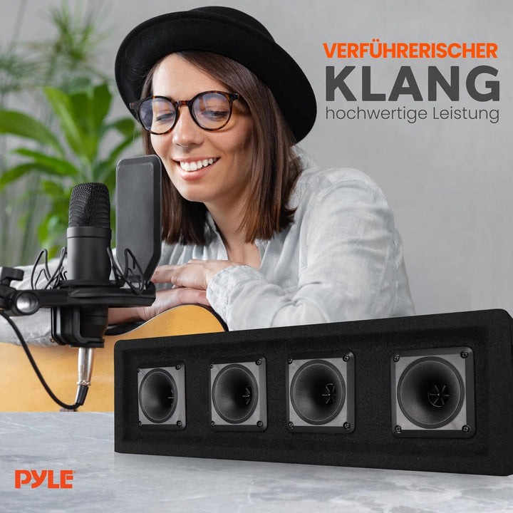 Pyle-Pro PAHT4 4-Way 300w DJ Piezzo Box