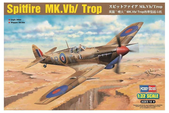 Hobby Boss 83206 Modellbausatz Spitfire Mk.Vb/ Trop