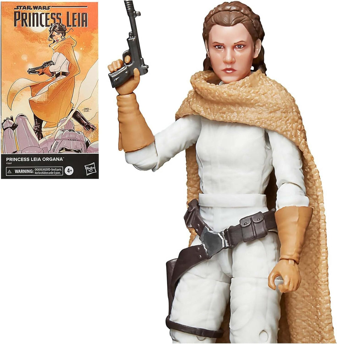 Hasbro Star Wars – Prinzessin Leia Organa – Figur Black Series Archiv 15 cm, F5587