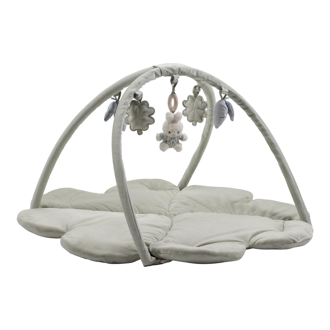 nijntje miffy x Little Dutch Activity Krabbeldecke mit Spielbogen Hase Miffy - Lucky Leaves