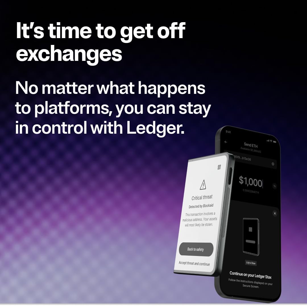 Ledger STAX: hochwertiger Touchscreen-Signer für sicheres Kryptomanagement, zum stilbewussten Divers