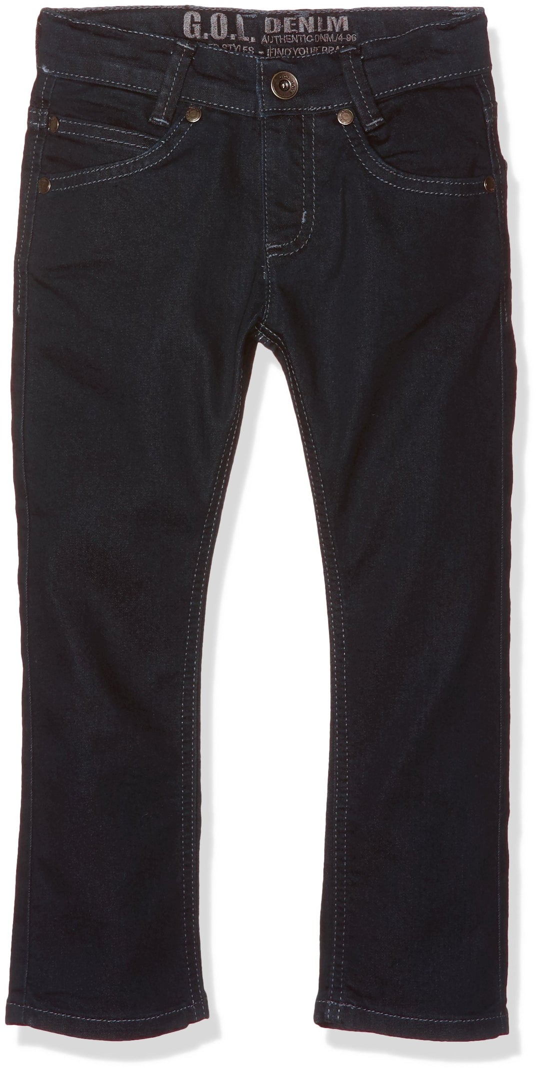 G.O.L. Jungen Röhren-edel-Jeans, Regularfit Jeanshosen 128 Blau (Darkblue 1), 128 Blau (Darkblue 1)