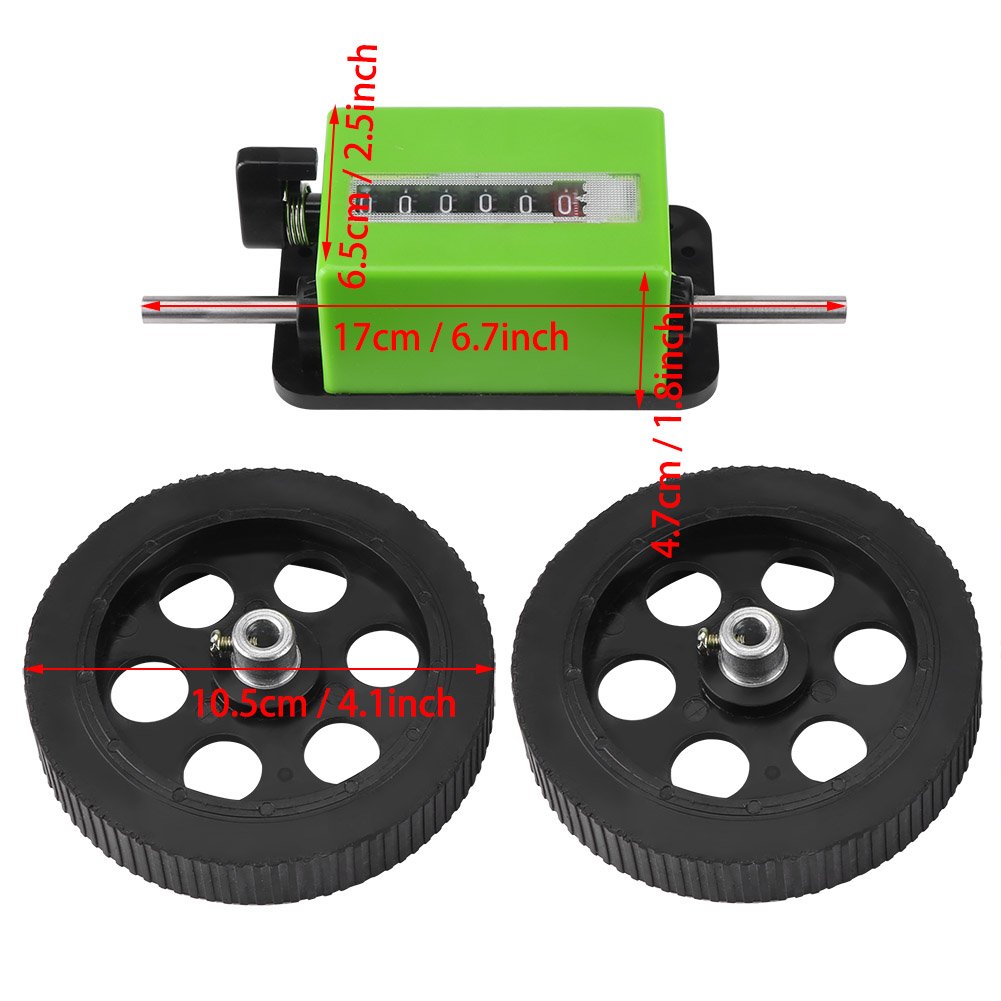 Mechanischer Längenzähler JM316 Meterzähler Rollrad Rolling Zähler Mechaniker Zähler Mechanische Län