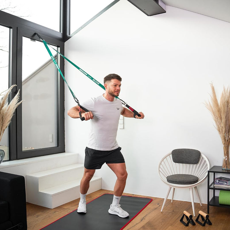 NEOLYMP Premium Fitnessbänder + E-Book mit über 100 Übungen | Resistance Bands | Terra Band | Resist