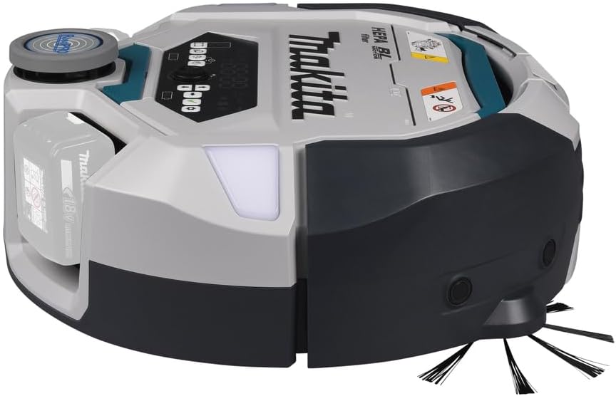 Makita DRC300Z Saugroboter 18V (ohne Akku und Ladegerät), Weiss/Schwarz