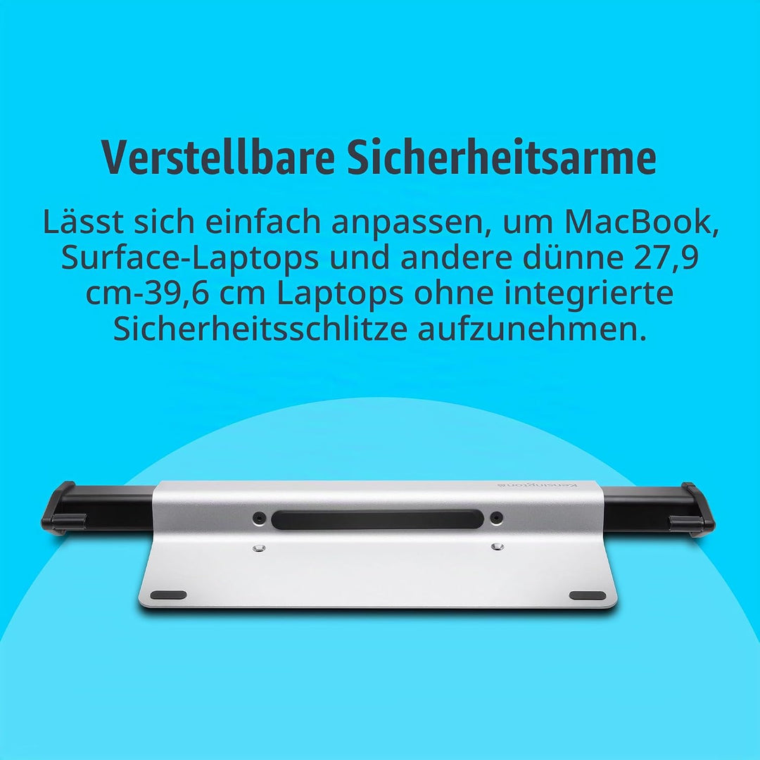 Kensington K64453WW Laptop-Locking Station 2.0 mit MicroSaver 2.0 für Apple MacBooks und ultraflache