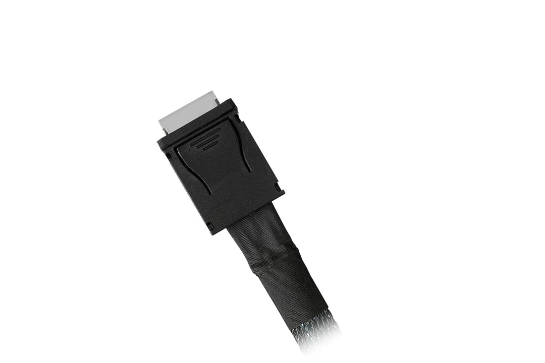 ICY DOCK MB402L-B Datenkabel - 1x SlimSAS SFF-8654 4i zu 1x OCuLink SFF-8611 4i Länge 50cm PCIe 4.0