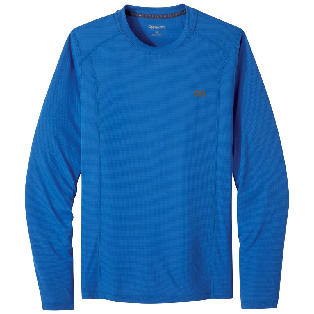 Outdoor Research Echo L/S Tee L Classic Blue, L Classic Blue