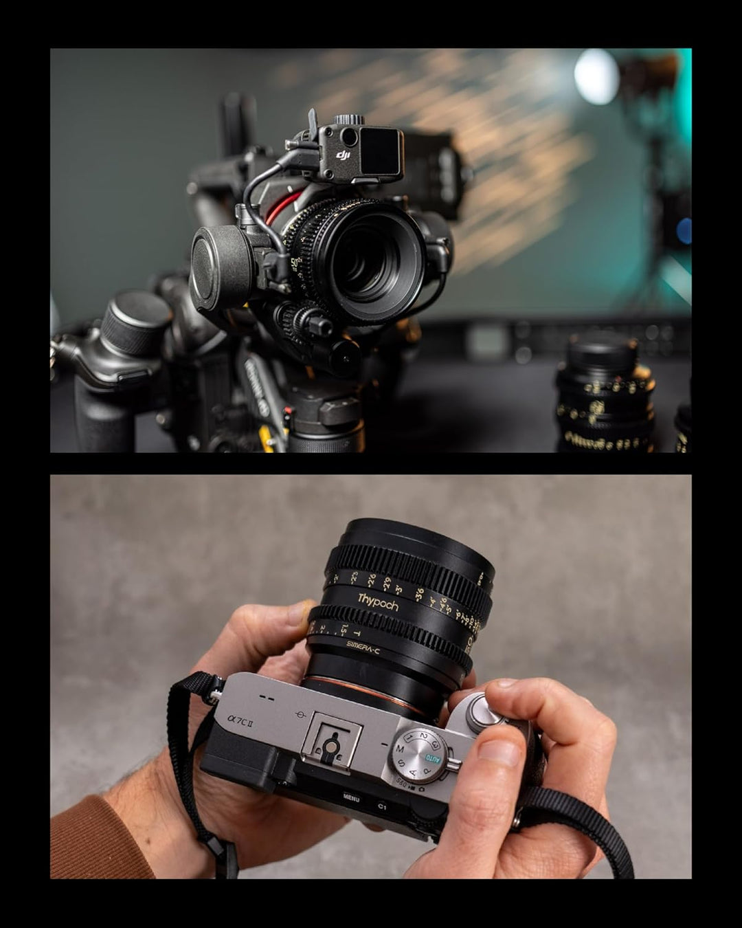 Thypoch Simera-C 35mm T1.5 M-Mount Objektiv, Cine Weitwinkel für Vollformat APS-C, Lichtstarkes Foto