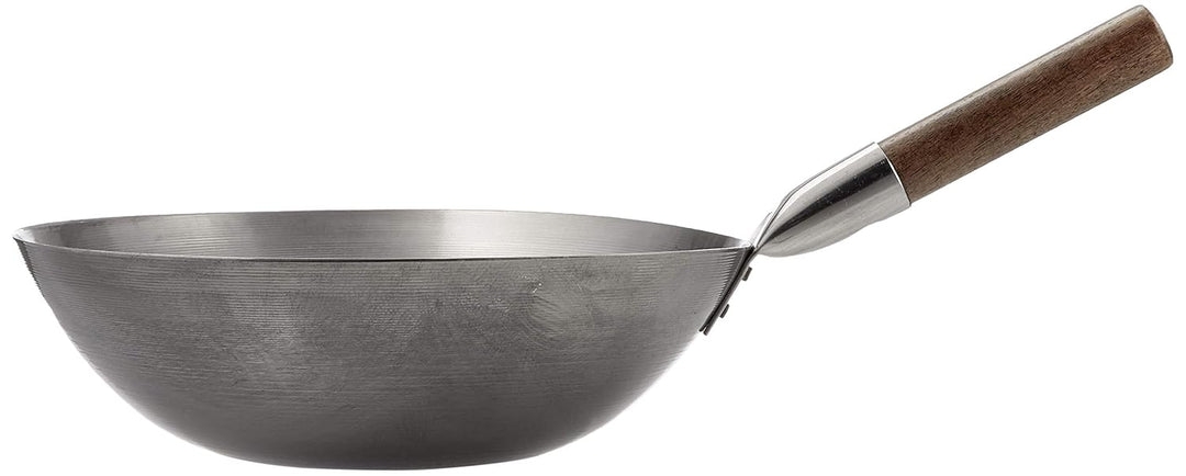 London Wok GJ493 Wok mit flachem Boden, 30,5 cm 305(Ø)mm (12"), 305(Ø)mm (12")