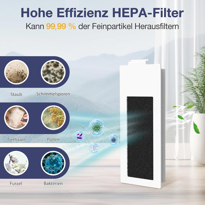 20 Stück Zubehör für Ecovacs Deebot T20 Omni / T20e Omni / T20 Max/ T20 Pro Saugroboter,1 Hauptbürst