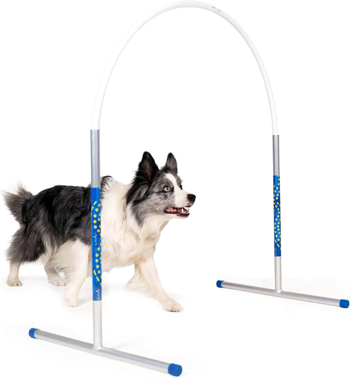 Callieway Hoopers Agility Hoops aus Aluminium, 6er Set ohne Mittelstrebe, frei formbar & universell