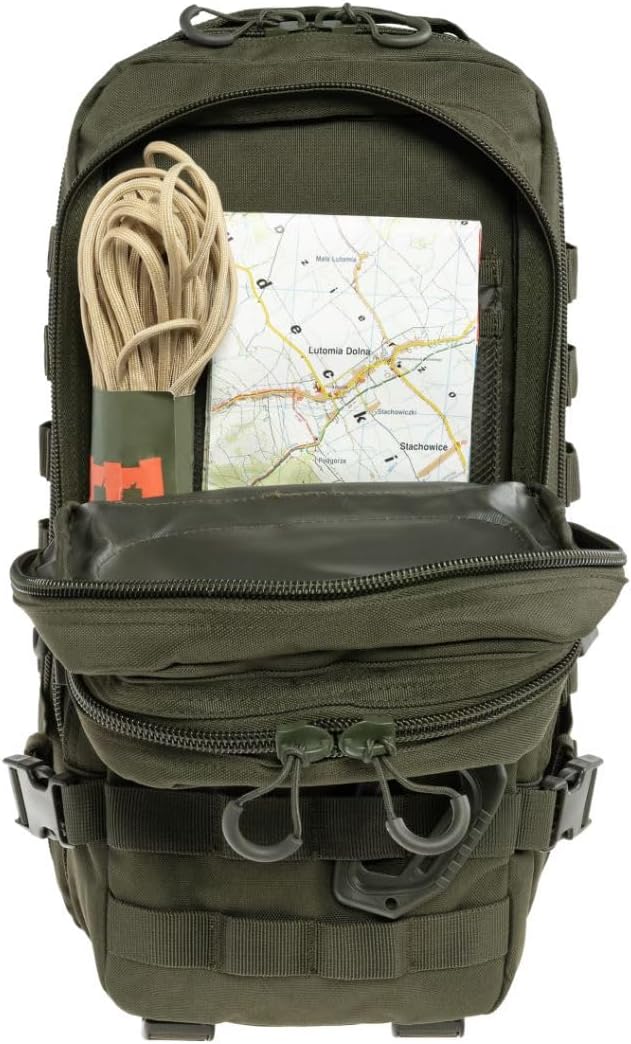 Tactical Polygon Small 20L Taktischer Rucksack – Oliv | Militär & Outdoor Rucksack Herren | Mit MOLL