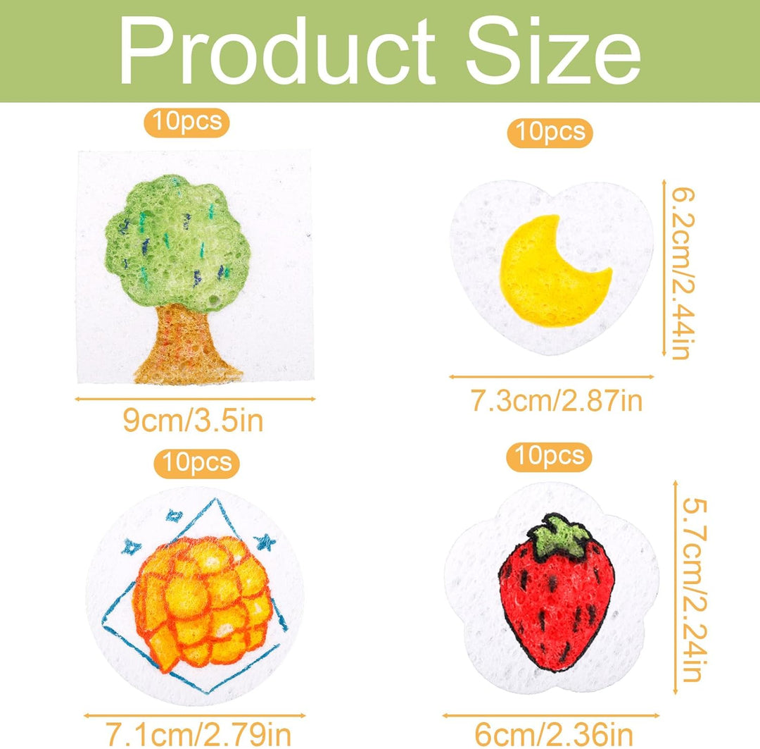 40 Stück Magisches Schaum-Strukturpapier, 3D Schaum Strukturmalerei Magische Puffy-Farbe DIY Leinwan