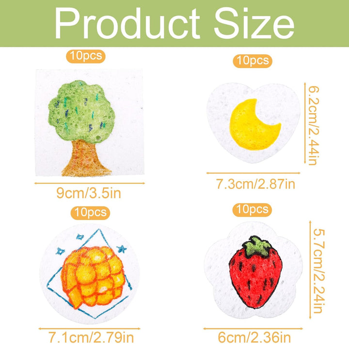40 Stück Magisches Schaum-Strukturpapier, 3D Schaum Strukturmalerei Magische Puffy-Farbe DIY Leinwan