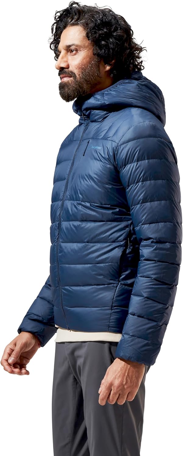 Berghaus Silksworth Hooded Down Insulated Jacke für Herren, Dusk, 3XL