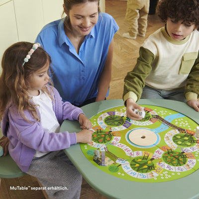 Stokke MuTable Spielscheibe, Früchte & Gemüse - 2023 Neugestaltung - Doppelseitiges Brettspiel- Inkl