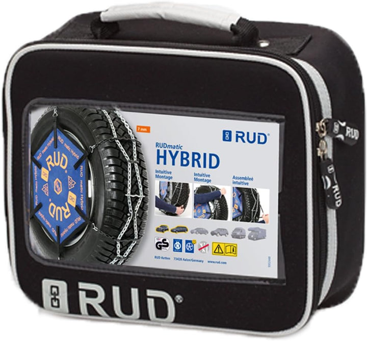 RUD Schneeketten RUDmatic HYBRID, Gr. H104, 1 Paar [Art. 4717316], H104