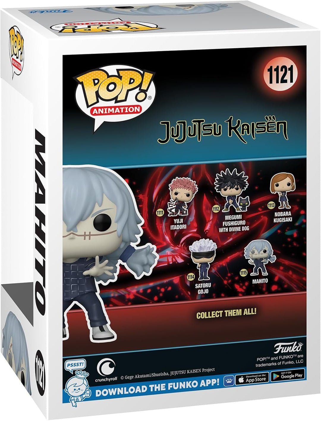 Funko Pop! Animation: JJK - Mahito - (New Arms) - Jujutsu Kaisen - Vinyl-Sammelfigur - Geschenkidee