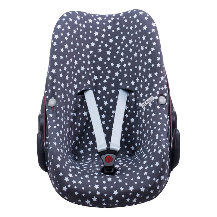 JYOKO KIDS Baumwollbezug für Autositz kompatibel mit Pebble Maxi Cosi, Bebe Confort (Winter Sky) Win