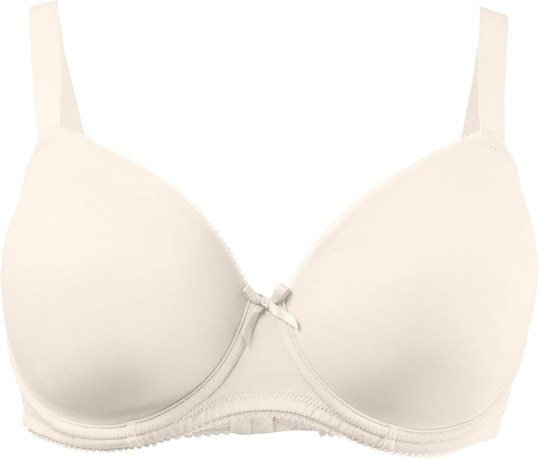 Ulla Popken Damen Basic, Rundhalsausschnitt, Slim, Baumwolle T-Shirt, 80F Braun