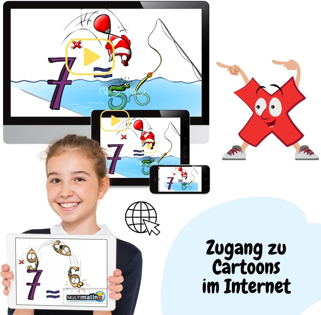 Multimalin Das kleine Einmaleins (ONLINE + DVD), ONLINE + DVD