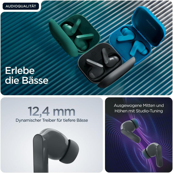 Motorola moto buds bass Bluetooth Kopfhörer Dark Shadow moto buds bass Dark Shadow, moto buds bass D