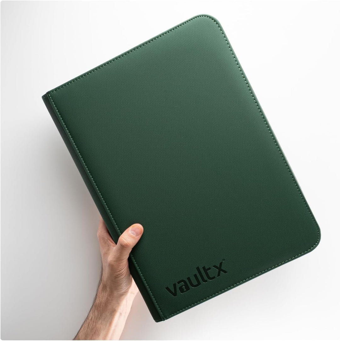 Vault X Premium eXo-Tec Zip Heftmappe - 9 Fächer Sammelkarten Trading Cards Mappe - 360 Fächer mit S