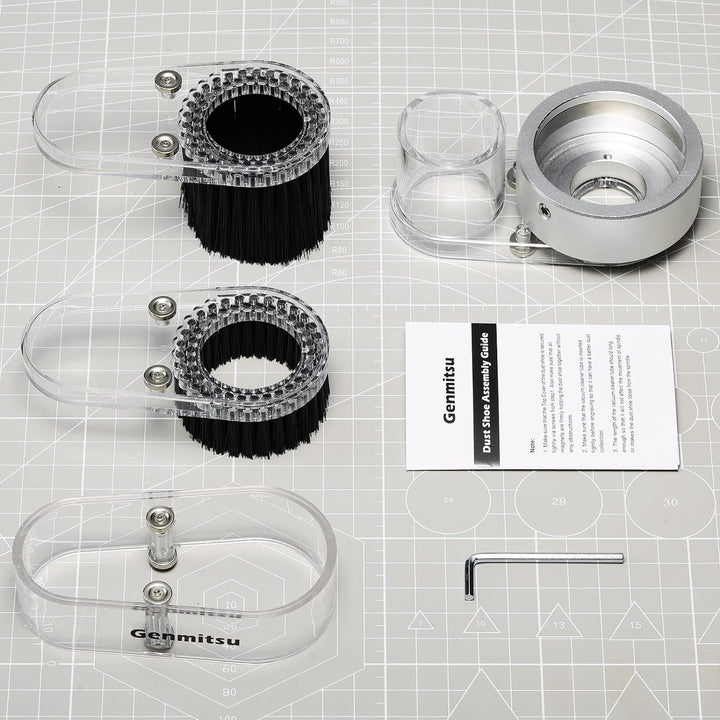 Genmitsu CNC ABS Staubschutzschuh für CNC Maschinen mit einem 52mm Durchmesser Motor, für die meiste