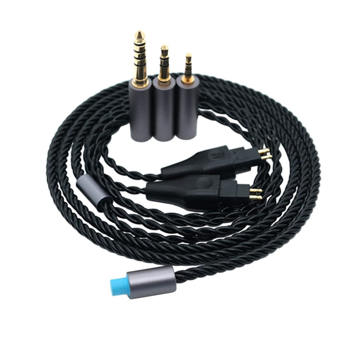 Janjunsi Upgrade Audio Kabel Ersatz Schnur Kompatibel mit Sennheiser HD580/HD650/HD660/HD600S/HD414/