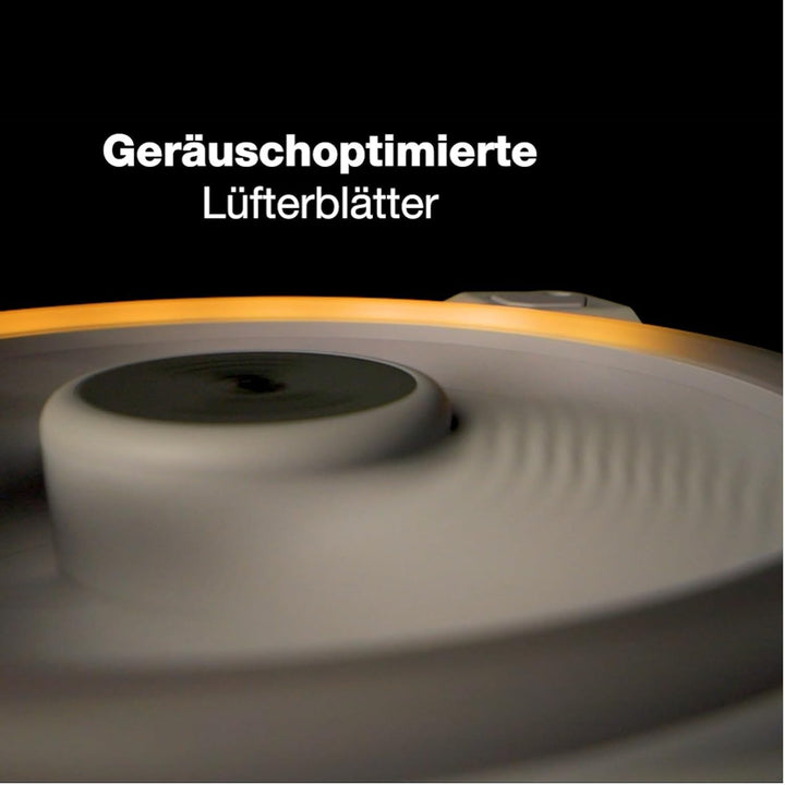be quiet! Light Wings White 120mm PWM Triple Pack Gehäuselüfter, weiss, 3er Pack, BL100