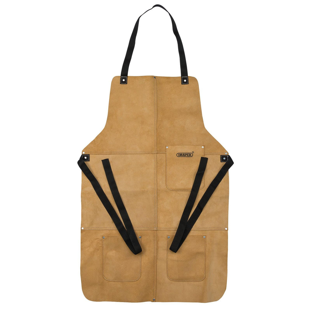 Draper 09699 Leather Workshop Apron 1 braun, 1 braun