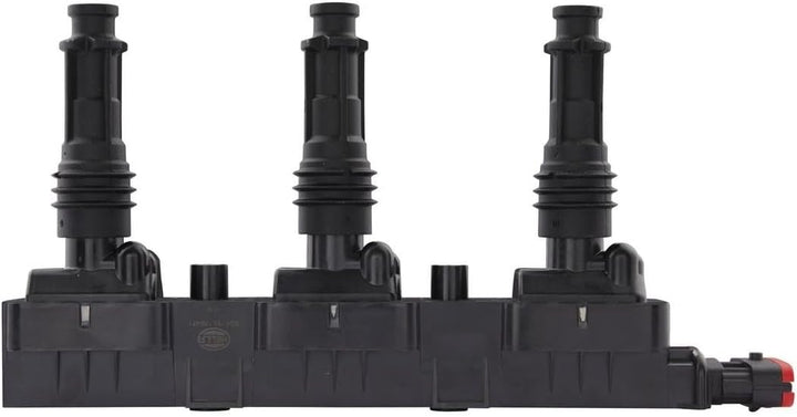 HELLA 5DA 193 175-471 Zündspule - 12V - 5-polig - inkl. Zündkerzenstecker - geschraubt