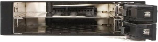 StarTech.com SATA Wechselrahmen 3,5 Zoll trägerlos - Mobiles Festplatten Speicher Rack für 2x 6,4cm