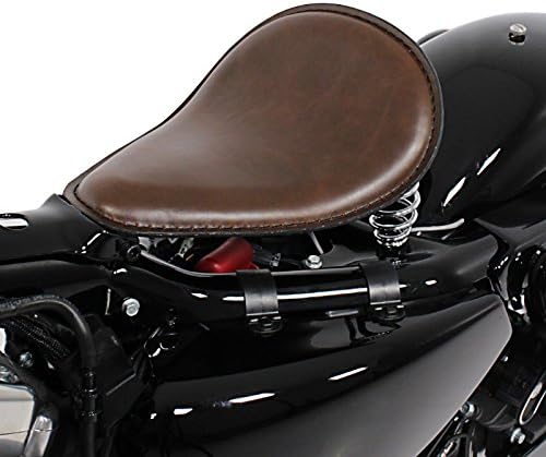 Solo Sitz für Honda Shadow VT 1100 C2 / C3 Aero mit Federn braun
