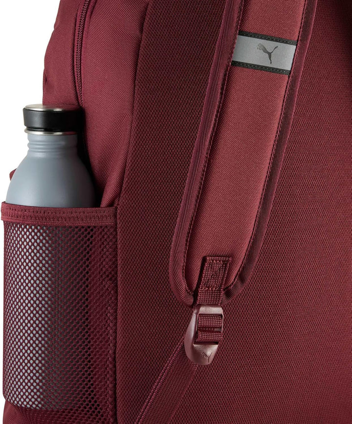 PUMA Unisex Phase Backpack Set Klassische Rucksäcke (1er Pack) Einheitsgrösse Rubinrot Schimmerndes