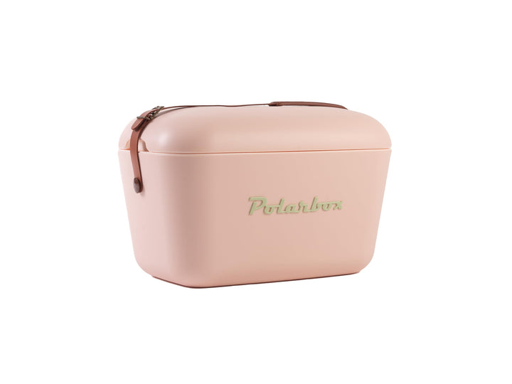Polarbox Kühlbox Classic Kühltasche Retro Vintage Camping Picknick Strand 20L Nude/Marron