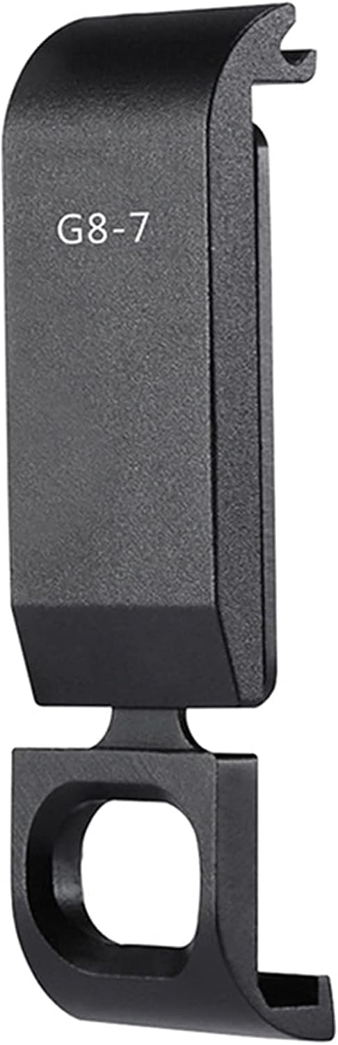 Ladebarer Akkudeckel für die Tür G8-7 Abnehmbarer Typ C Ladeanschluss für GoPro Hero Black 8 Sportka