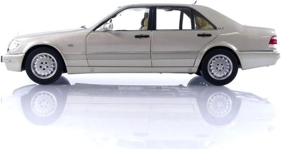 Norev - Mercedes-Benz S600 1997 Silver 1:18 Miniature, 183723, Silber, 1/18