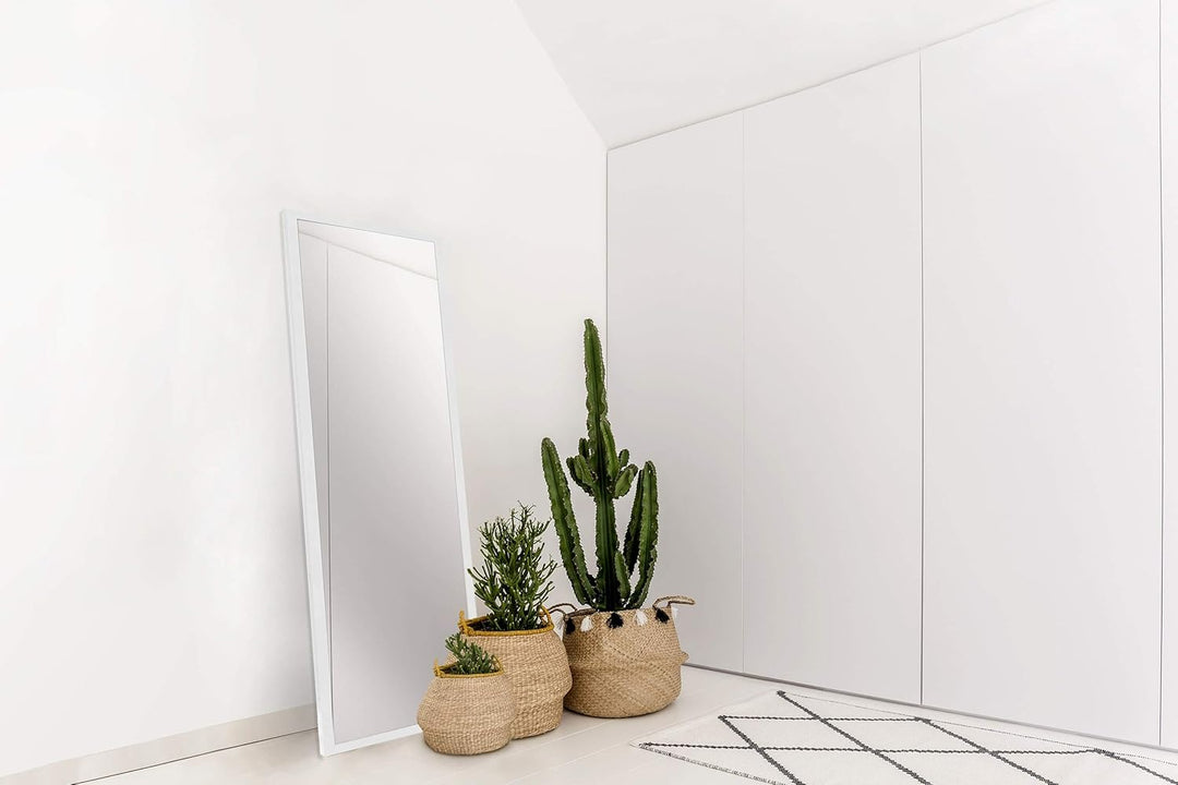 nielsen HOME Wandspiegel Oslo, Weiss, ca. 70x170 cm Weiss 170L x 70B cm, Weiss 170L x 70B cm