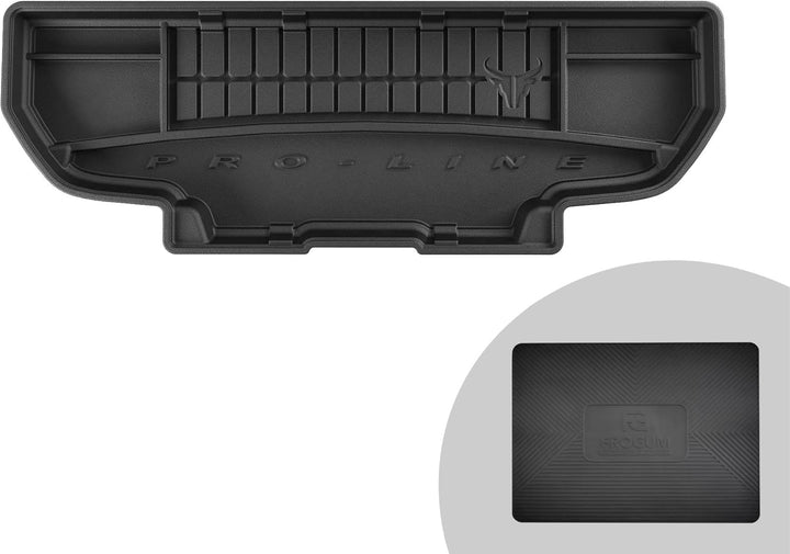 FROGUM ProLine 3D Gummimatte Exklusive Auto Kofferraummatte Kofferraumwanne für Ford Galaxy II 2006-