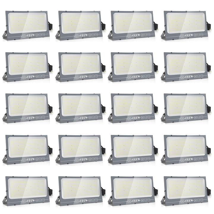 loyal LED Strahler Aussen Fluter Aussen: 600W Superhell Scheinwerfer 3000K Warmweiss 60000LM - IP66